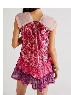 Angelica Printed Tunic Dress thumbnail 2