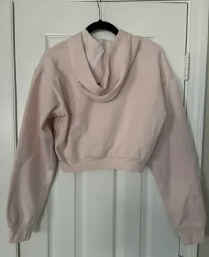 SKIMS NWT Pink Cropped Hoodie thumbnail 5