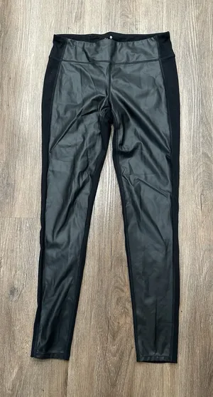Athleta Leggings Black Skinny Pull On Pleasther Women's Size‎ Small thumbnail 1