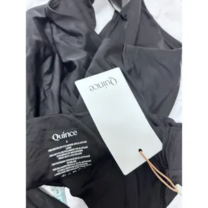NWT Quince Black & White Italian Underwire One-Piece Swimsuit Size Small thumbnail 4