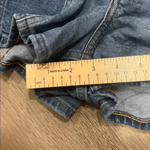 Arizona Women's Denim Shorts High Rise Size 11 thumbnail 7