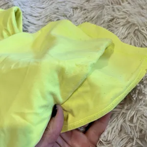 LULULEMON High Rise 22’’ inseam Bright Yellow Green Leggings Women’s Size 14 thumbnail 2