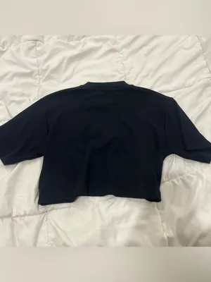 Off-White Virgil Abloh Womens Logo Crop Top thumbnail 4