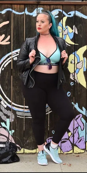 2X pLeather crop zip up long sleeve blouse thumbnail 9