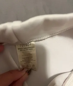 Spirit Halloween white skirt thumbnail 3
