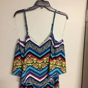 Magic Colorful Jumpsuit Sz M Gently Used thumbnail 5