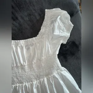 Princess Polly Daniela Mini Dress in White Size 4 thumbnail 15