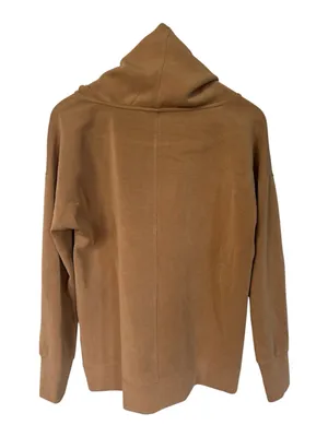 Women’s Pullover Hoodie in Brown - Casual Everyday Hooded Sweatshirt thumbnail 3