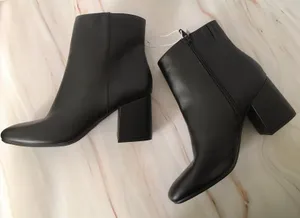 Black Ankle Boots, Size 11 thumbnail 1