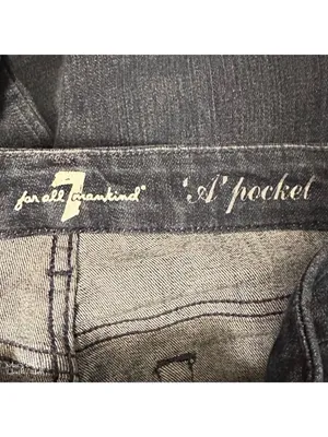 7 For All Mankind A Pocket Bootcut Jeans Size 31 thumbnail 5