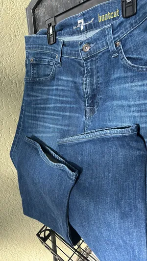 7 For All Mankind Boot Cut Jeans thumbnail 8