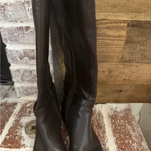 Just Fab Classic Tall Riding Boots - Black thumbnail 3