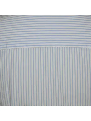 Cremieux Womens SZ 0 Blue White Striped Embroidered Bell Sleeve Tie Waist Dress thumbnail 10