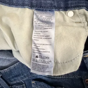 Levi Strauss Signature Jeans 18 Blue Plus Mid Rise Straight Leg Stretch Denim thumbnail 8