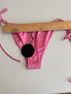 SU78 summer of‎ 78 elodie pink bikini bottom size small new cheeky sexy booty thumbnail 4