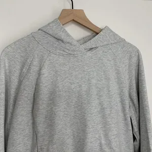 Lululemon Scuba Pullover Heathered Core Ultra Light Grey Size 10 thumbnail 3
