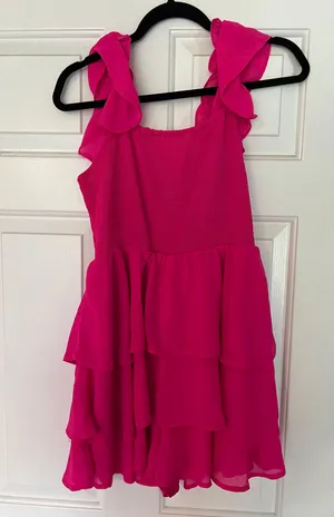 Pink Mini Dress thumbnail 1
