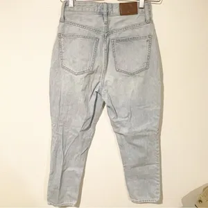 Madewell Size 24 Petite Curvy Perfect Vintage Jean Light Wash Denim‎ thumbnail 5