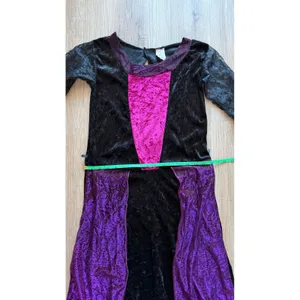 Gothic Renaissance Sorceress Velvet Lace Purple Pink Size М Halloween thumbnail 7