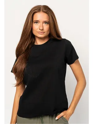 Holley Girl Maddy Tee Black XL Tshirt Top thumbnail 1