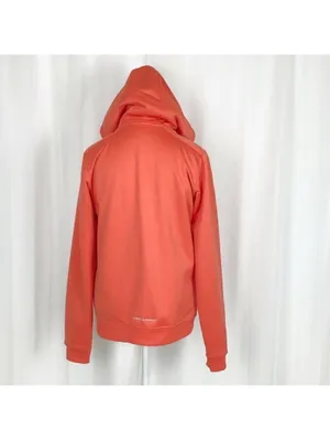 Under Armour Orange Full Zip Hoodie Athletic Sweatshirt‎ Jacket thumbnail 5