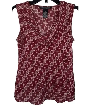 Jonathan Martin Studio Cowl Neck Blouse Small thumbnail 1