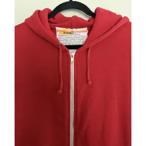 Aviator Nation "Surf Naked" Zip Up Hoodie Red Unisex Size Small thumbnail 3