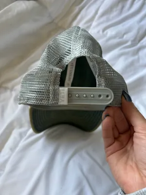 Yeti olive green trucker hat  thumbnail 2