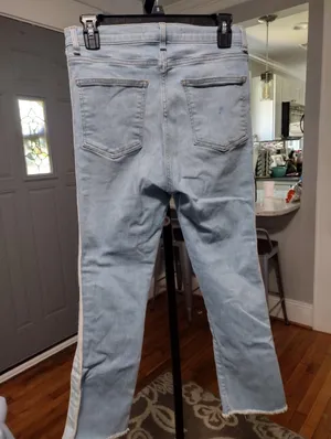 Veronica Beard Carly 11" Kick Flare Jeans thumbnail 3
