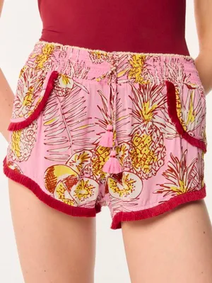 Poupette St Barth Small NEW Boxer Lulu Pink Karibia Lounge Tropical Resort thumbnail 1