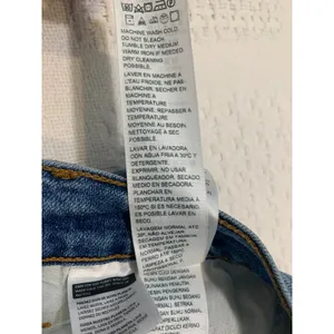 Levi's W 31 L 28 wedgie straight button fly stretch blue jean J 3354 thumbnail 9