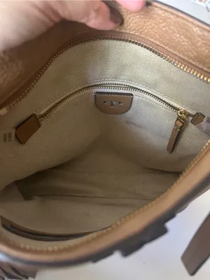 Tory Burch pebbled leather McGraw swingpack crossbody bag thumbnail 4
