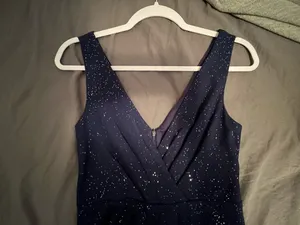 Bridesmaid dress Blue Size 4 thumbnail 3