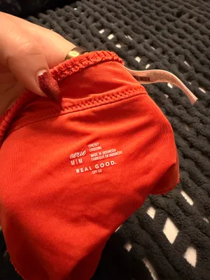 Aerie Bikini Set Red Orange  thumbnail 4