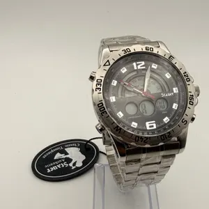 Stauer Compendium Hybrid Chronograph Watch - Oversized Sporty Timepiece thumbnail 3