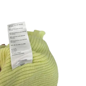 Free People Ella Cropped Cardigan Lime Green Ribbed Button Front Small‎ thumbnail 11