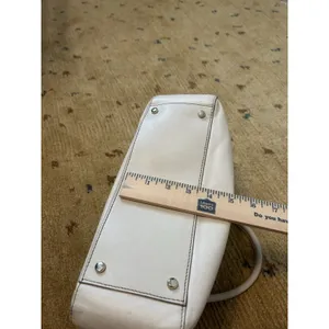 Kate Spade New York Mott Street Fisher Bag Cream Satchel Purse Chic Career thumbnail 7