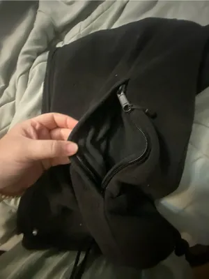 Columbia Black Fleece Jacket with White Logo Tag thumbnail 11