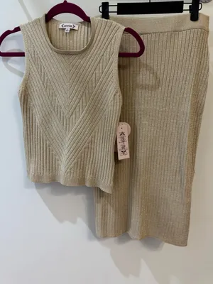 Nanette Lepore Gold two piece set thumbnail 2