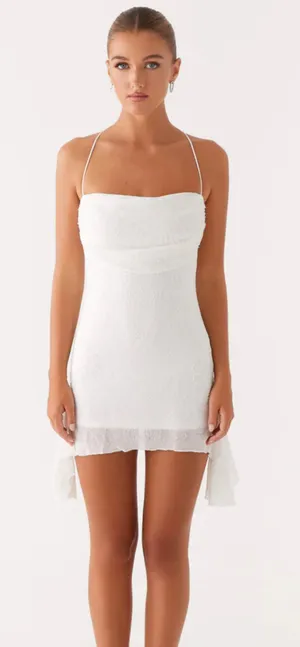 Peppermayo White Mini Dress thumbnail 1