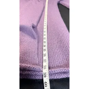 Soft Surroundings Telluride Topper XS Purple Mohair Wool Oversized Long Cardigan thumbnail 9