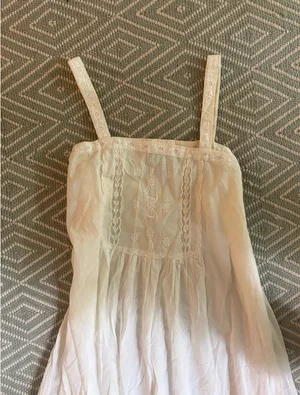 White maxi dress thumbnail 2