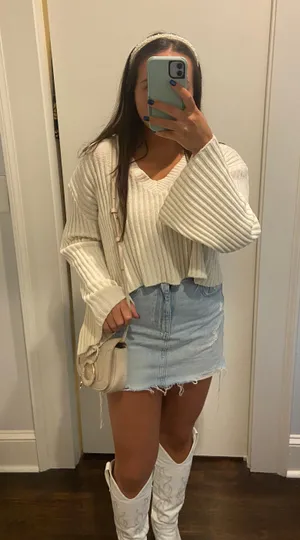 Boutique Cropped Sweater thumbnail 2