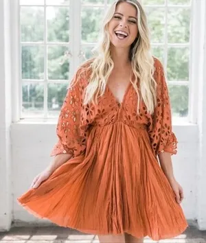 Free People Bella Note Mini‎ Dress thumbnail 1