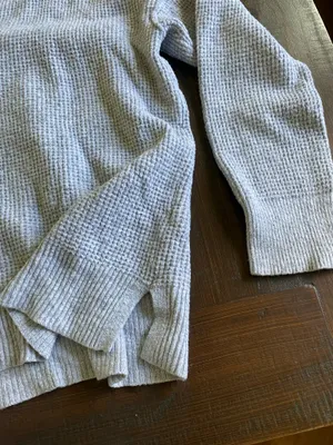 Aerie Waffle Knit Sweater Cozy Up thumbnail 4