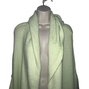 Free People Oversized Open Knit Cardigan Sweater Mint Green Size M/L OB1039497 thumbnail 4
