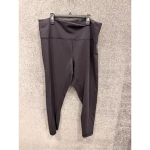 Lululemon Womens Leggings 18 Black Wunder Train High-Rise Crop 21 Activewear thumbnail 4