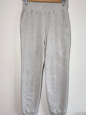 Abercrombie & Fitch Sweatpants Light Gray Soft A&F Collection Joggers Size S thumbnail 2