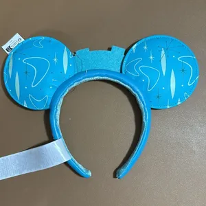Disney Parks D23 making magic retro Marquee Sign Minnie Ears Headband Disneyland thumbnail 3