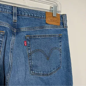 Levi's Wedgie Straight Premium Jeans Button‎ Fly Size 32 Minimalist Streetwear thumbnail 8